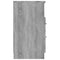 vidaXL Bedside Cabinets 2 pcs Grey Sonoma Engineered Wood