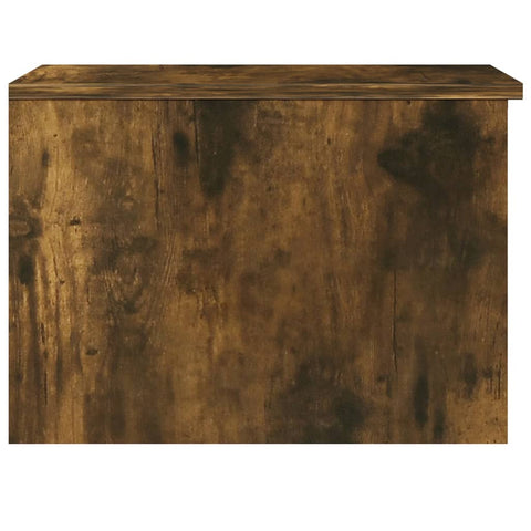 vidaXL Coffee Table Smoked Oak 50x50x36 cm Engineered Wood
