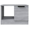 vidaXL Coffee Table Grey Sonoma 50x50x36 cm Engineered Wood