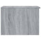 vidaXL Coffee Table Grey Sonoma 50x50x36 cm Engineered Wood