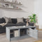 vidaXL Coffee Table Grey Sonoma 102x50x36 cm Engineered Wood