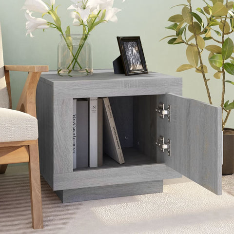 vidaXL Coffee Table Grey Sonoma 51x50x45 cm Engineered Wood