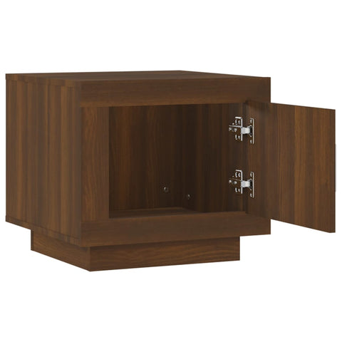 vidaXL Coffee Table Brown Oak 51x50x45 cm Engineered Wood