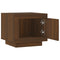 vidaXL Coffee Table Brown Oak 51x50x45 cm Engineered Wood