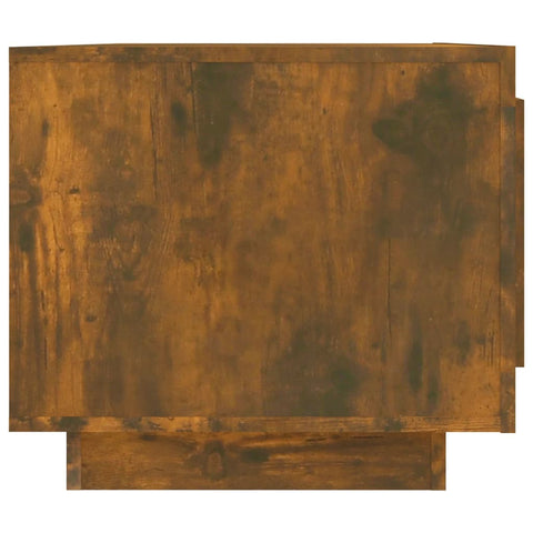 vidaXL Coffee Table Smoked Oak 102x50x45 cm Engineered Wood