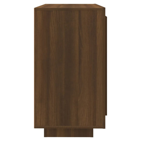vidaXL Sideboard Brown Oak 80x40x75 cm Engineered Wood