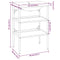 vidaXL Bathroom Washbasin Frame with Built-in Basin White Iron