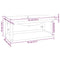 vidaXL Bathroom Washbasin Frame with Built-in Basin White Iron