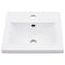 vidaXL Bathroom Washbasin Frame with Built-in Basin White Iron