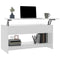 809647 vidaXL Coffee Table White 102x50x52,5 cm Engineered Wood