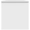 809647 vidaXL Coffee Table White 102x50x52,5 cm Engineered Wood