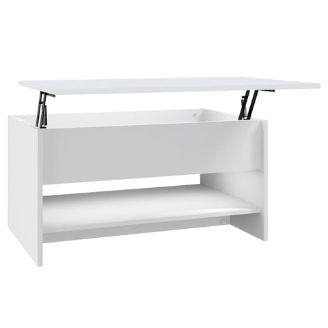 vidaXL Coffee Table White 80x50x40 cm Engineered Wood