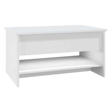 vidaXL Coffee Table White 80x50x40 cm Engineered Wood