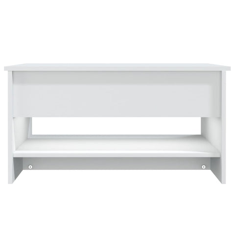 vidaXL Coffee Table White 80x50x40 cm Engineered Wood