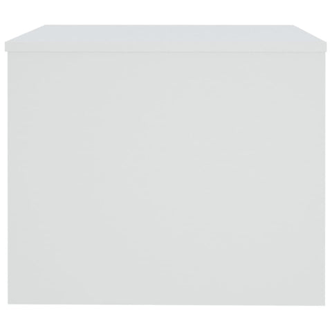 vidaXL Coffee Table White 80x50x40 cm Engineered Wood