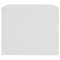 vidaXL Coffee Table White 80x50x40 cm Engineered Wood