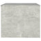 vidaXL Coffee Table Concrete Grey 80x50x40 cm Engineered Wood