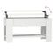 vidaXL Coffee Table White 101x49x52 cm Engineered Wood