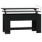 vidaXL Coffee Table Black 101x49x52 cm Engineered Wood