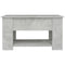 vidaXL Coffee Table Concrete Grey 79x49x41 cm Engineered Wood