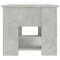 vidaXL Coffee Table Concrete Grey 79x49x41 cm Engineered Wood