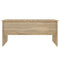vidaXL Coffee Table Sonoma Oak 102x50.5x46.5 cm Engineered Wood