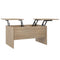 vidaXL Coffee Table Sonoma Oak 80x50x42.5 cm Engineered Wood