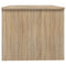 vidaXL Coffee Table Sonoma Oak 80x50x42.5 cm Engineered Wood