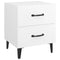 vidaXL Bedside Cabinet White 40x35x47.5 cm