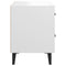 vidaXL Bedside Cabinet White 40x35x47.5 cm