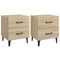 vidaXL Bedside Cabinets 2 pcs Sonoma Oak 40x35x47.5 cm