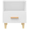vidaXL Bedside Cabinets 2 pcs White 40x35x47 cm