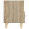 vidaXL Bedside Cabinet Sonoma Oak 40x35x47 cm