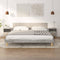 vidaXL Bedside Cabinets 2 pcs Concrete Grey 40x35x47 cm