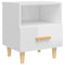 vidaXL Bedside Cabinets 2 pcs High Gloss White 40x35x47 cm