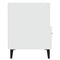 vidaXL Bedside Cabinets 2 pcs White Engineered Wood