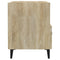 vidaXL Bedside Cabinet Sonoma Oak Engineered Wood