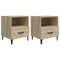 vidaXL Bedside Cabinets 2 pcs Sonoma Oak Engineered Wood