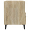 vidaXL Bedside Cabinets 2 pcs Sonoma Oak Engineered Wood