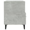 vidaXL Bedside Cabinets 2 pcs Concrete Grey Engineered Wood