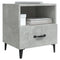vidaXL Bedside Cabinets 2 pcs Concrete Grey Engineered Wood