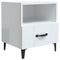 vidaXL Bedside Cabinets 2 pcs High Gloss White Engineered Wood