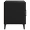 vidaXL Bedside Cabinets 2 pcs Black Engineered Wood
