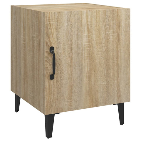 vidaXL Bedside Cabinets 2 pcs Sonoma Oak Engineered Wood