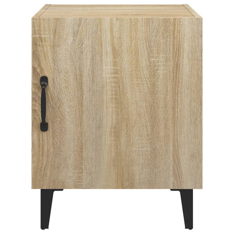 vidaXL Bedside Cabinets 2 pcs Sonoma Oak Engineered Wood