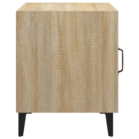 vidaXL Bedside Cabinets 2 pcs Sonoma Oak Engineered Wood