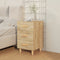 vidaXL Bedside Cabinet Sonoma Oak 40x40x66 cm Engineered Wood