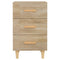 vidaXL Bedside Cabinet Sonoma Oak 40x40x66 cm Engineered Wood