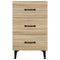 vidaXL Bedside Cabinet Sonoma Oak 40x40x66 cm Engineered Wood