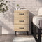 vidaXL Bedside Cabinet Sonoma Oak 40x40x66 cm Engineered Wood
